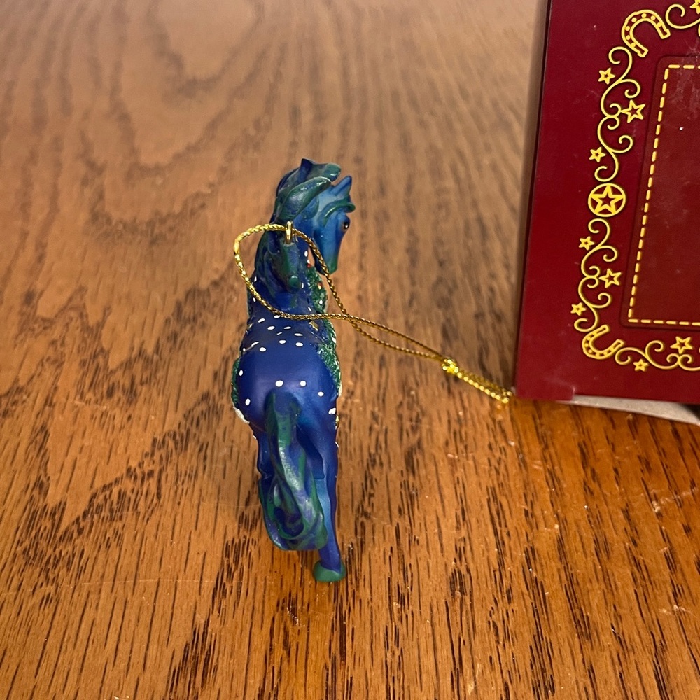Trail of Painted Ponies White Christmas Christmas Ornament - 2018 horse - Picture 5 of 8